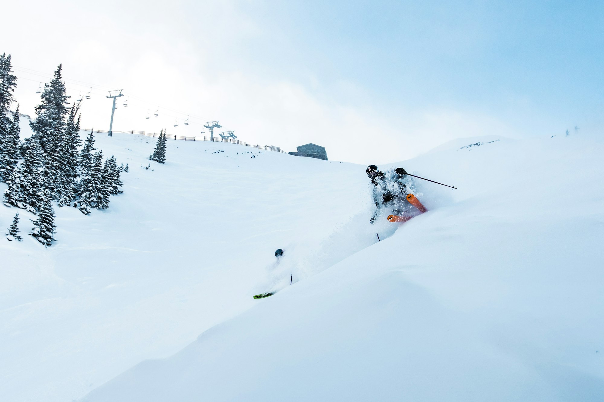 Pallavicini chairlift at Arapahoe Basin Ski Area, Colorado