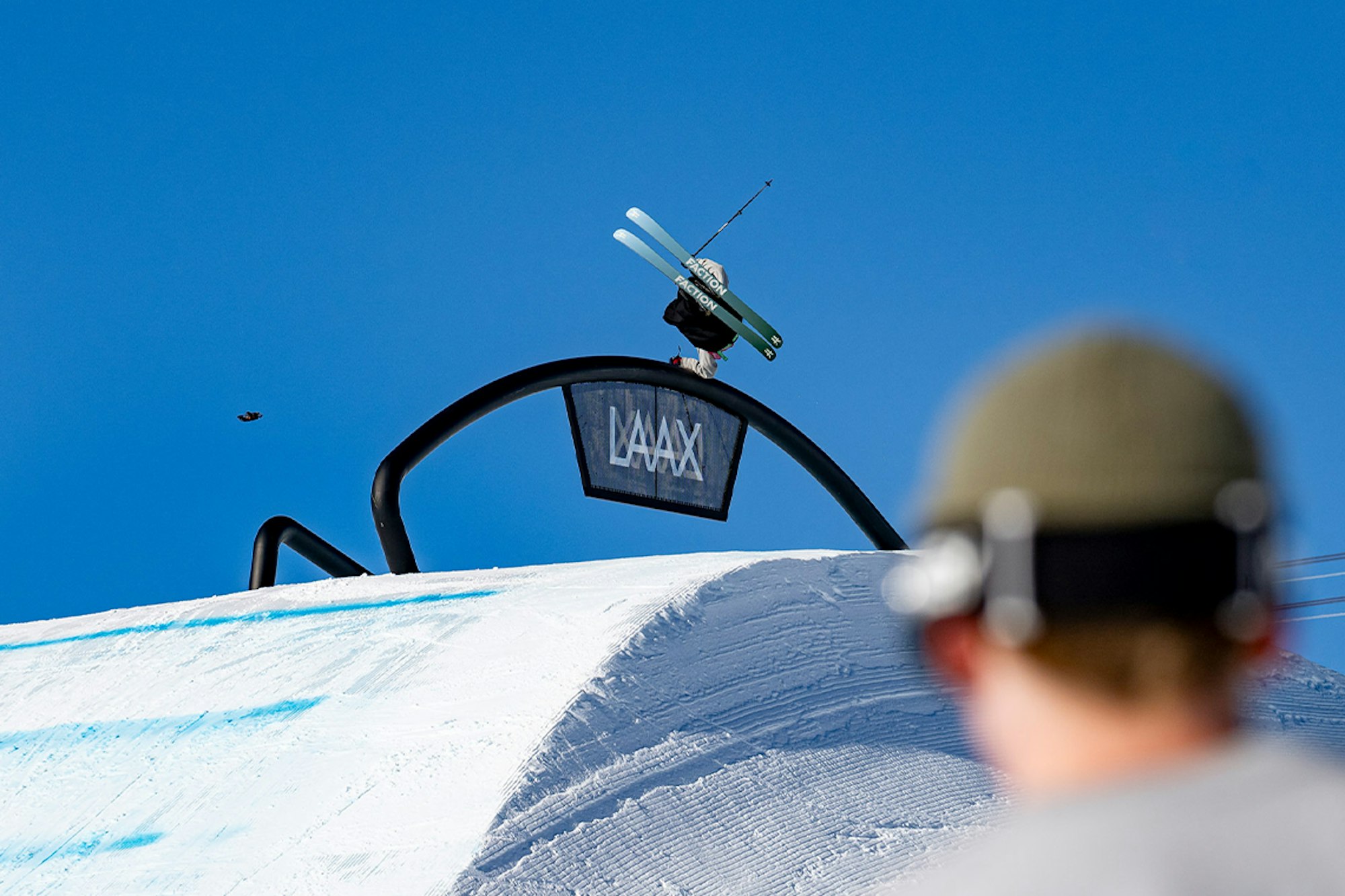 Tormod Frostad skiing at the LAAX OPEN