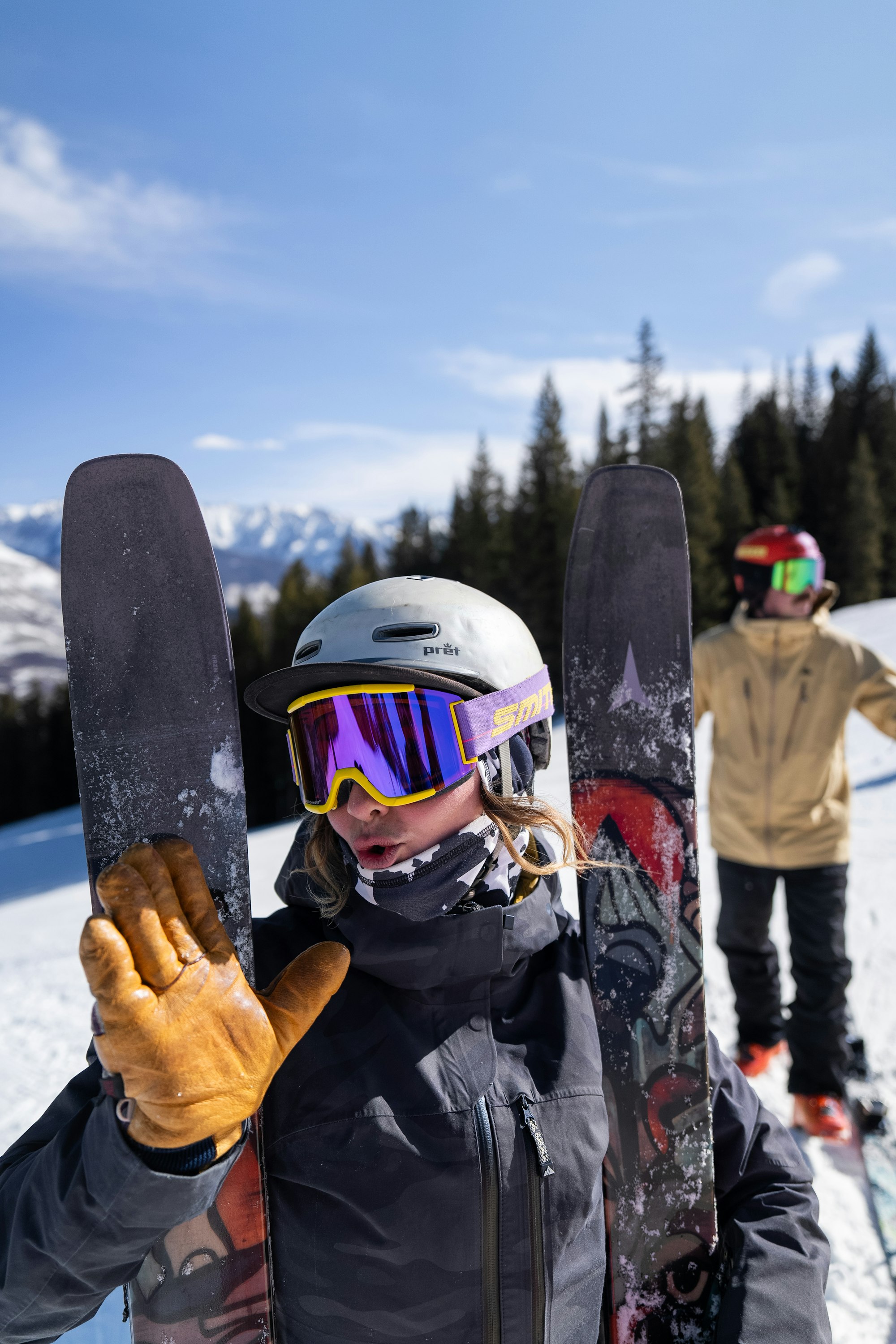 skier at Vail, Colorado
