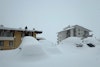 Snow covers Valle Nevado, Chile