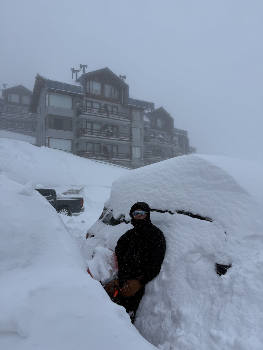 Snow at Valle Nevado, Chile