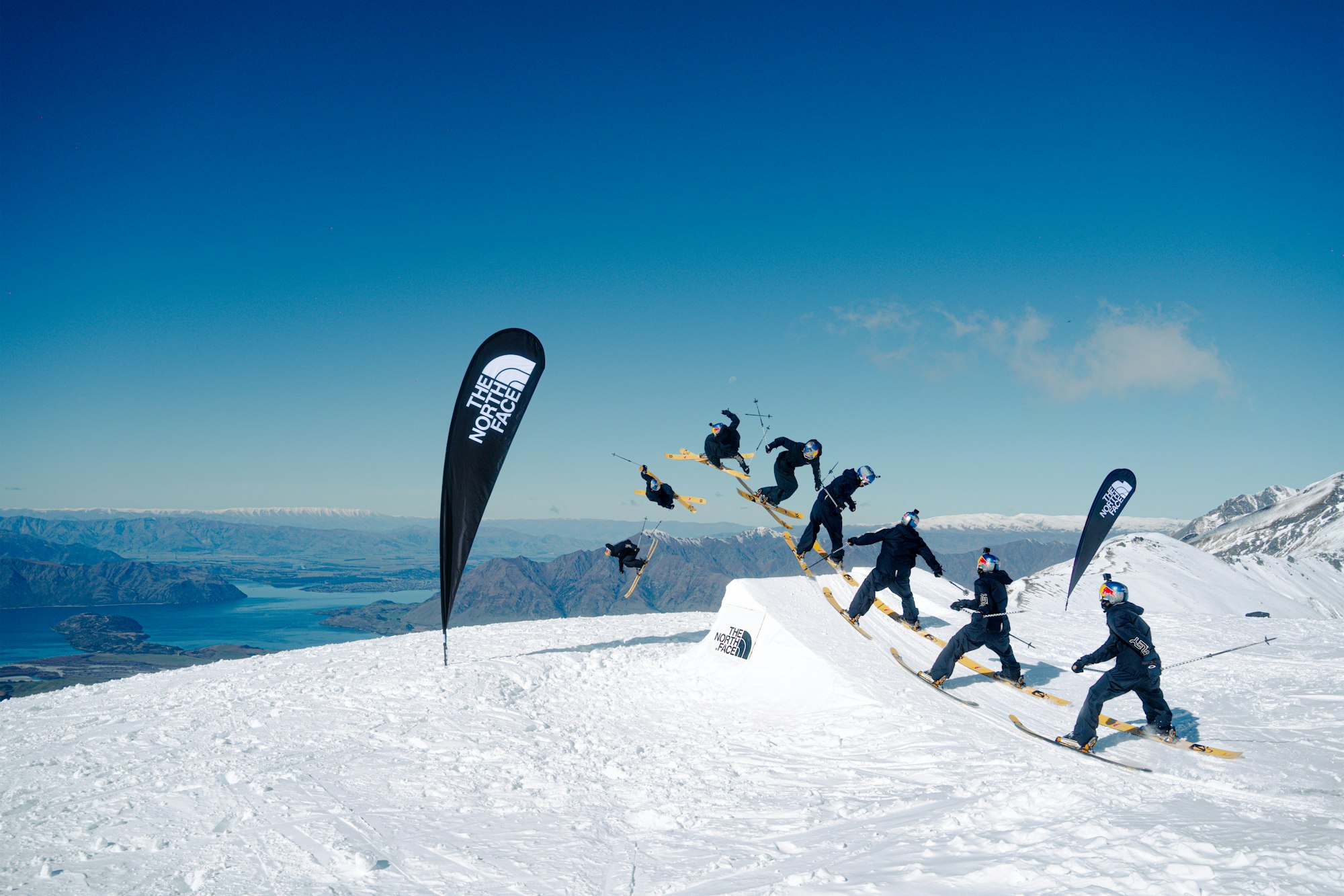Finn Bilous skiing Treble Cone