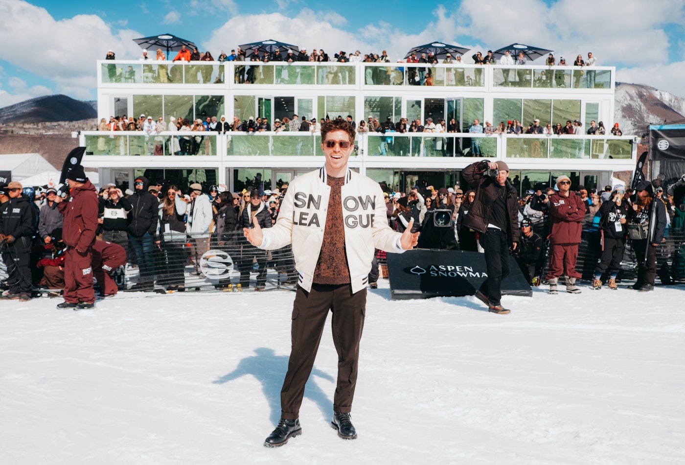 Shaun White at the Snow League