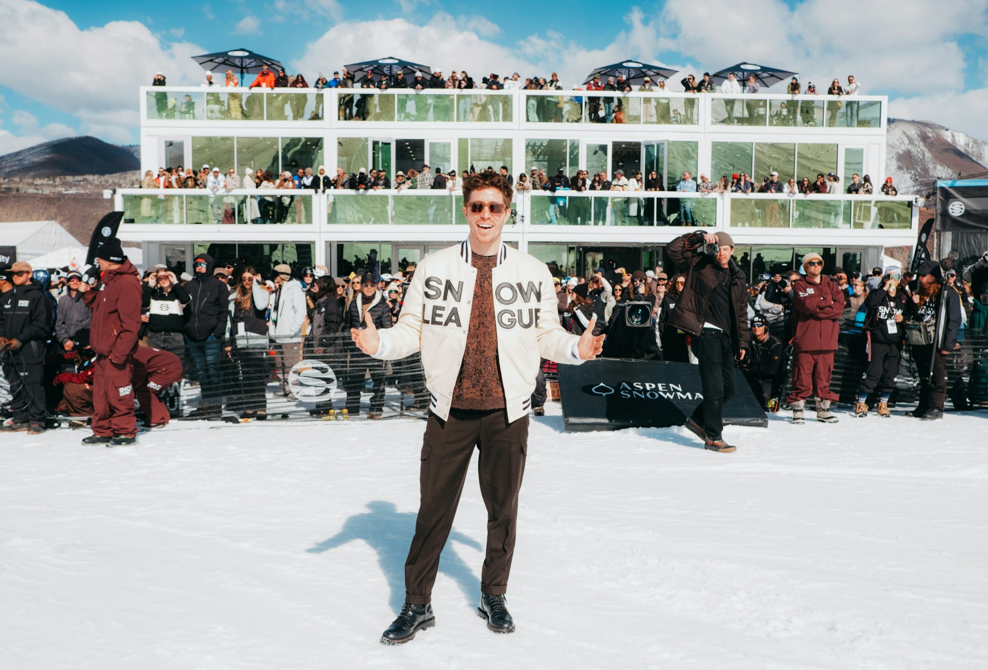 Shaun White at the Snow League