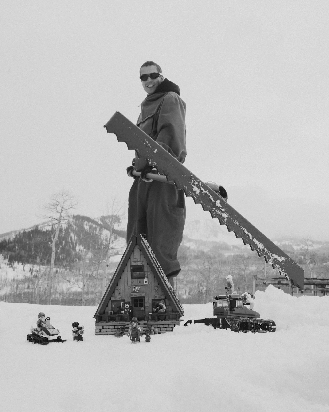 skier in Utah armada skis
