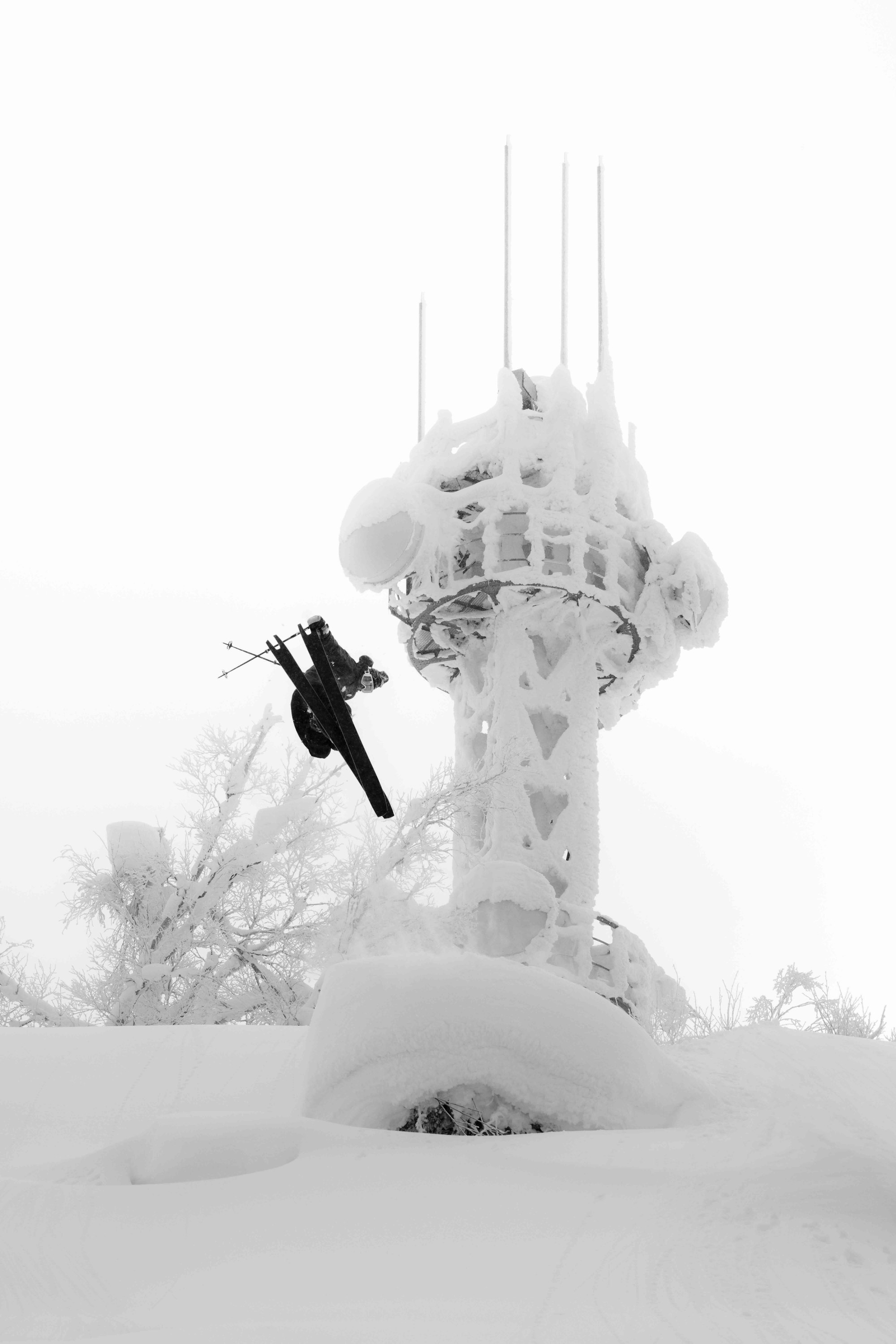 skier in Japan