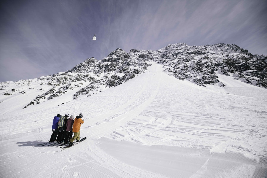 skiing at portillo, chile