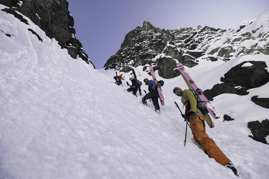 skiing at portillo, chile