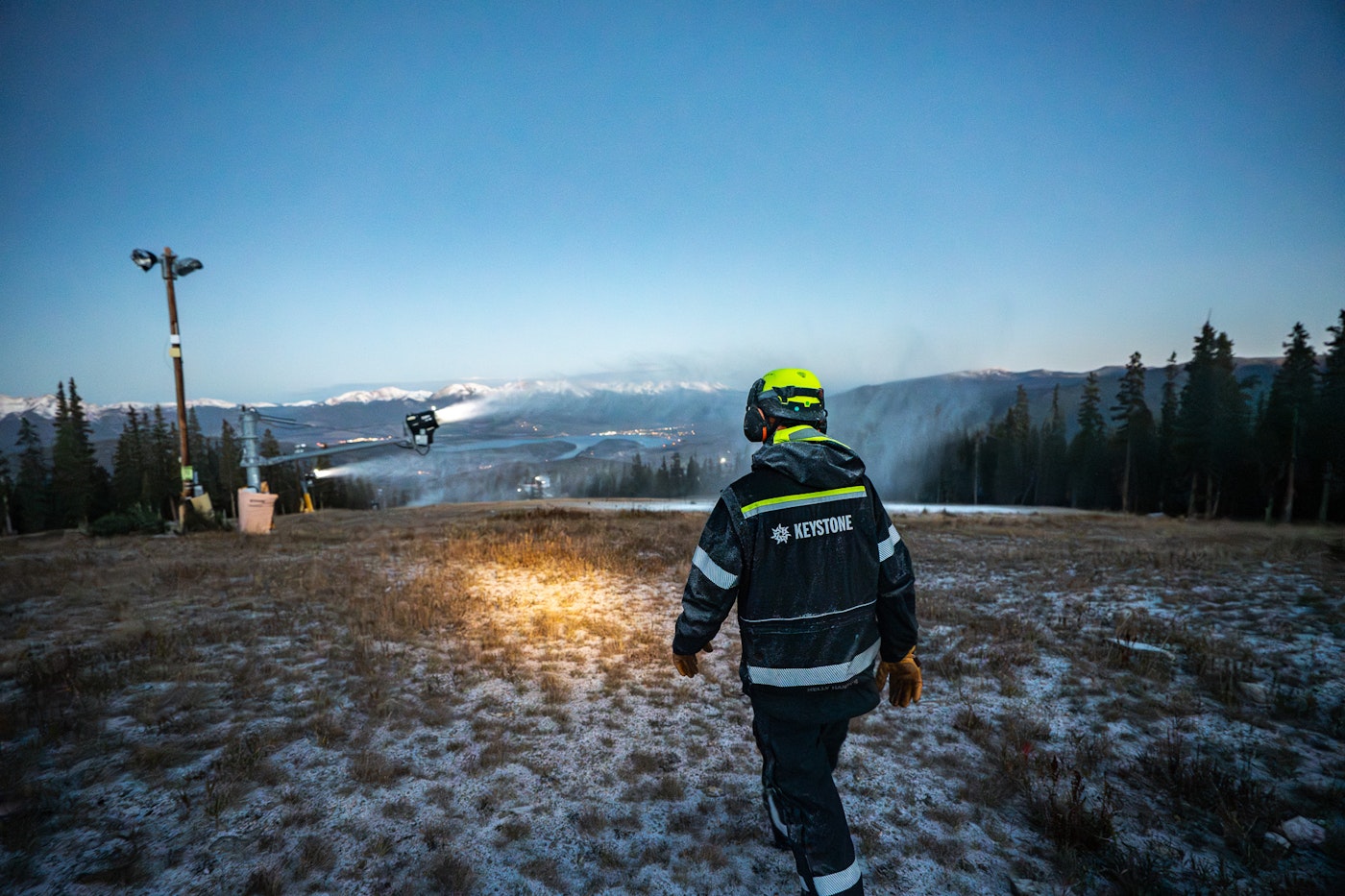 snowmaking at Keystone Resort