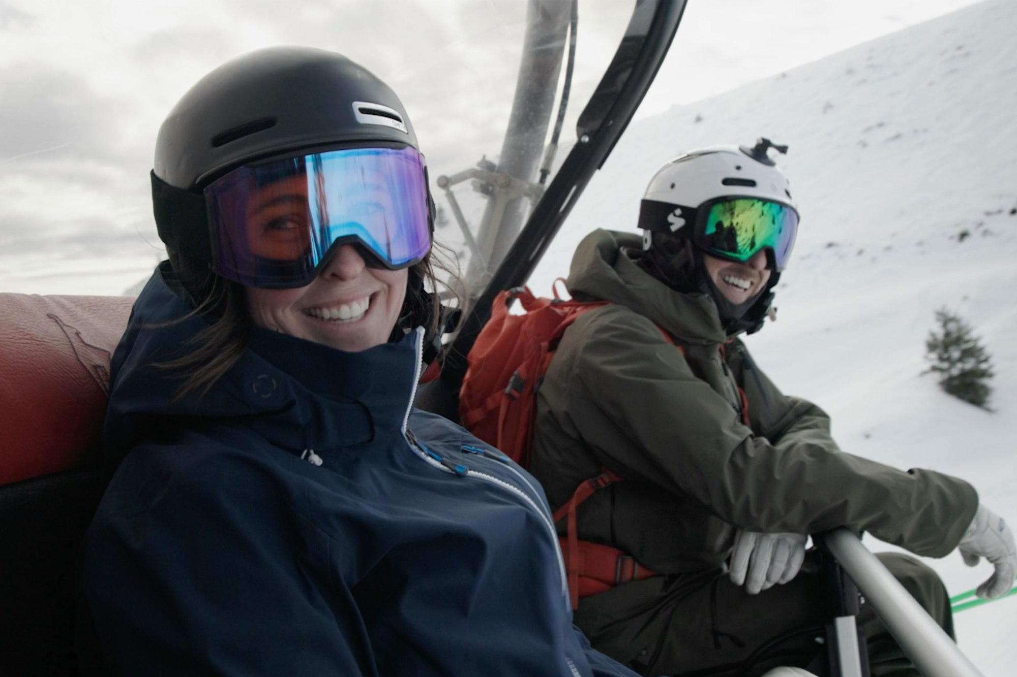 Katie Burrell in Kitzbuhel, Austria