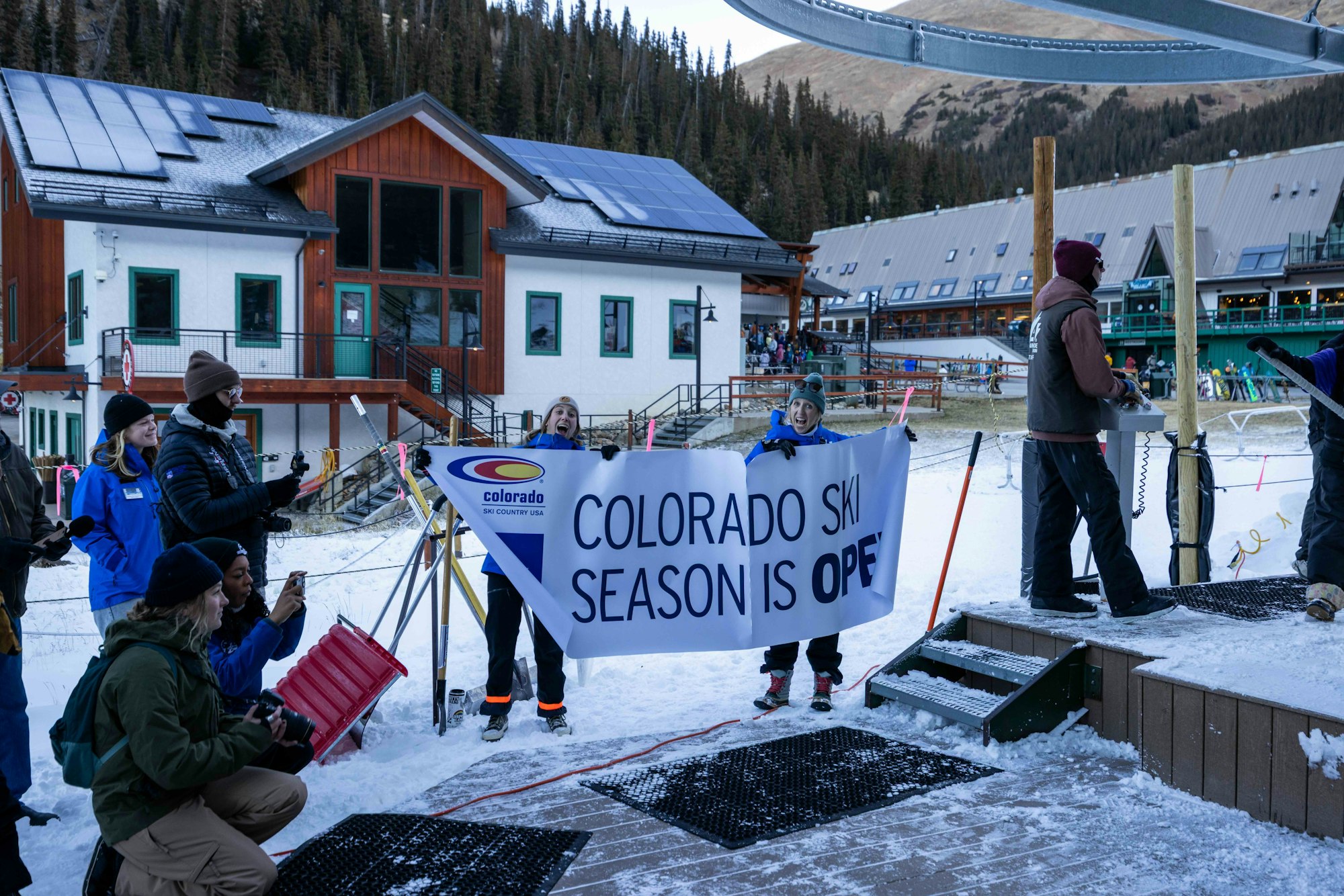 Arapahoe basin ski area opening day 2025