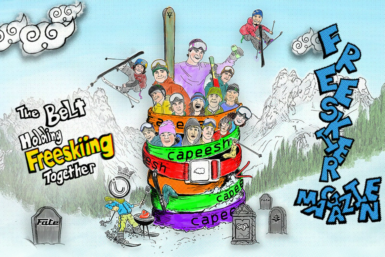 Capeesh - The Belt Holding Freeskiing Together