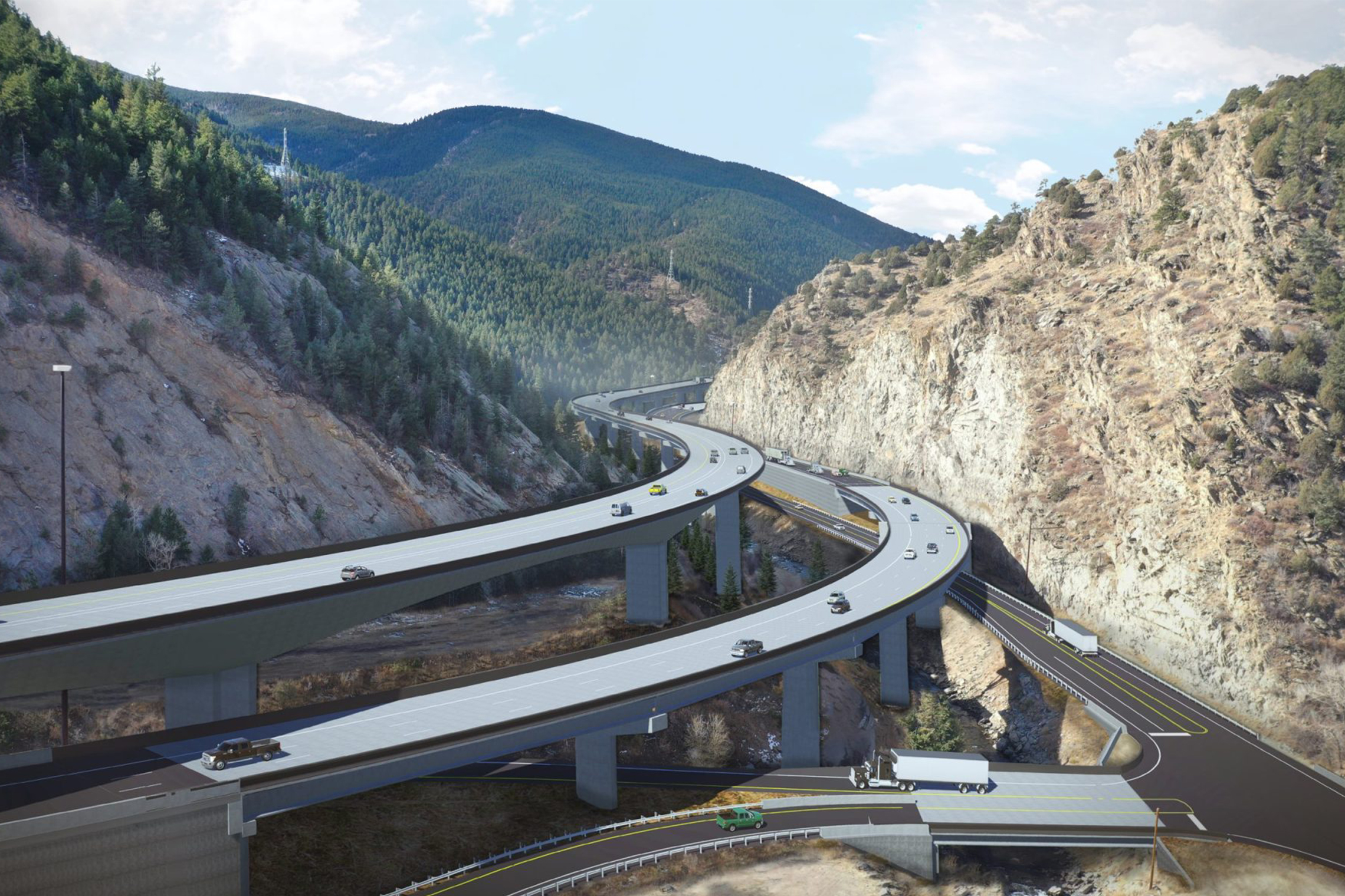 I-70 Floyd Hill Project Reaches Major Milestone as Winter Looms