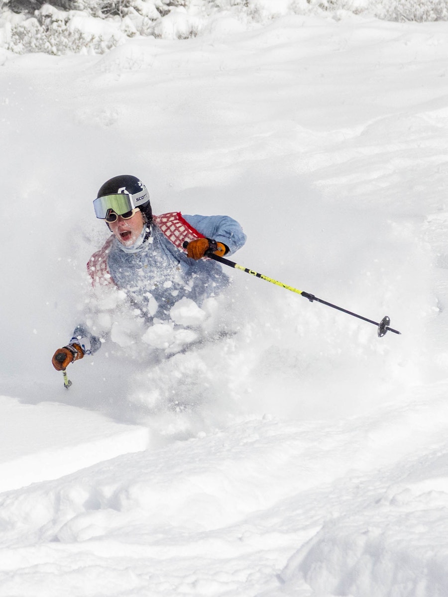 Jackson Hole ski in jeans