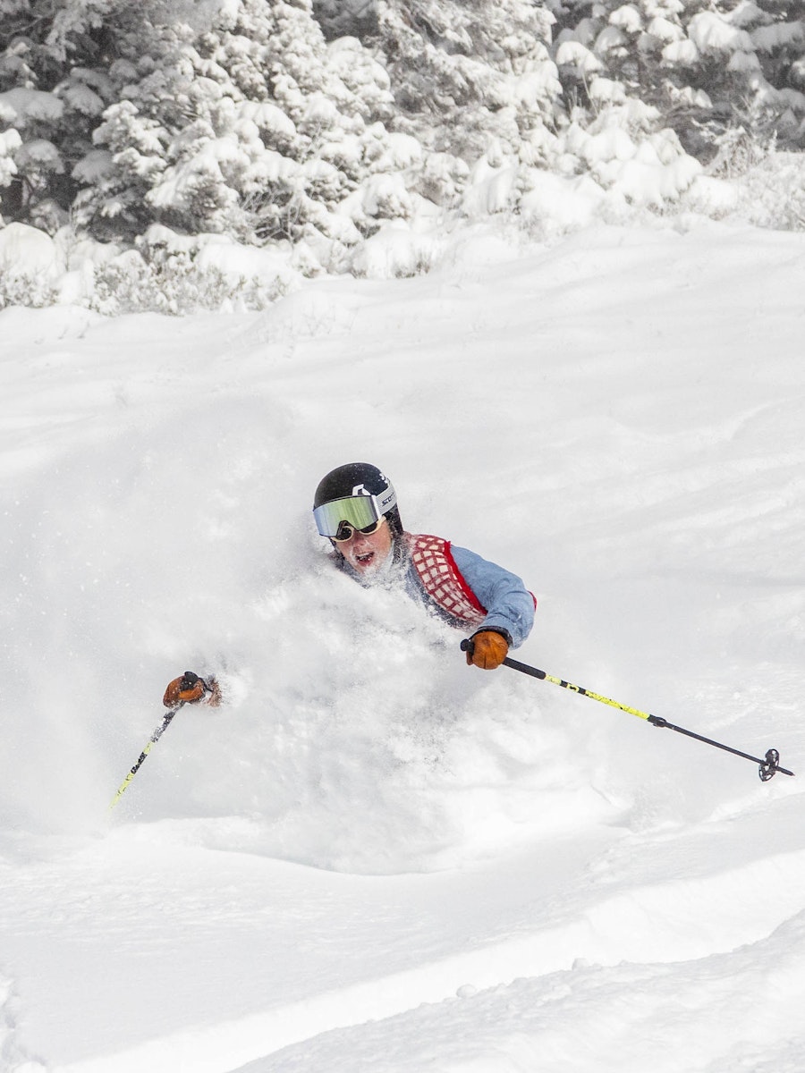 Jackson Hole ski in jeans