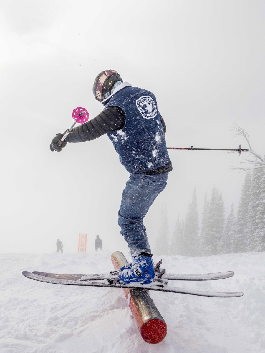 Jackson Hole ski in jeans