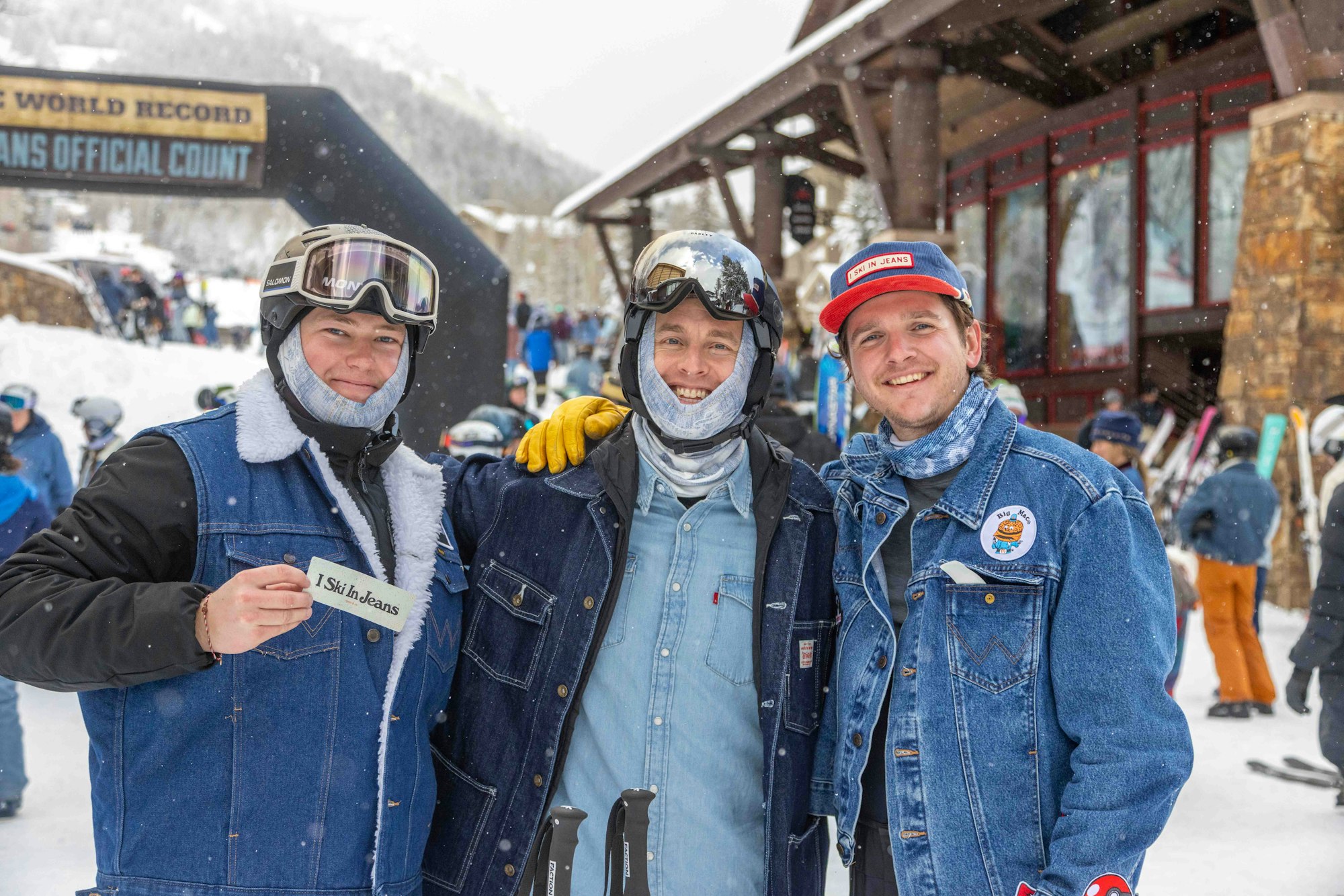 Jackson Hole ski in jeans