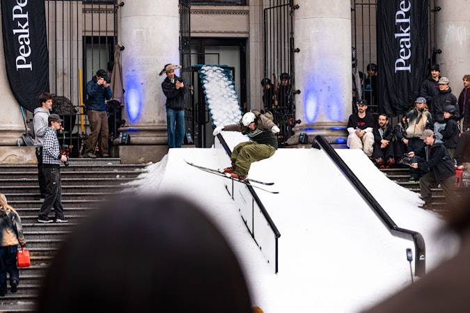 Peak Performance Brings Skiing to Vancouver's Streets