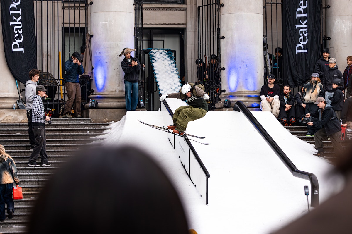 Peak Performance Brings Skiing to Vancouver's Streets