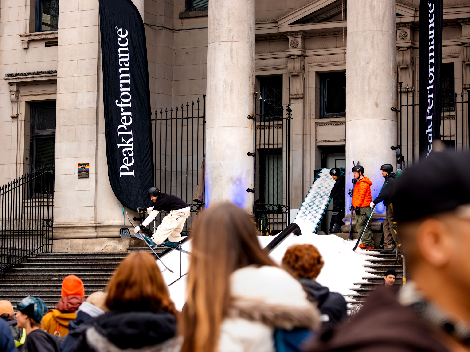 Peak Performance Vancouver rail jam