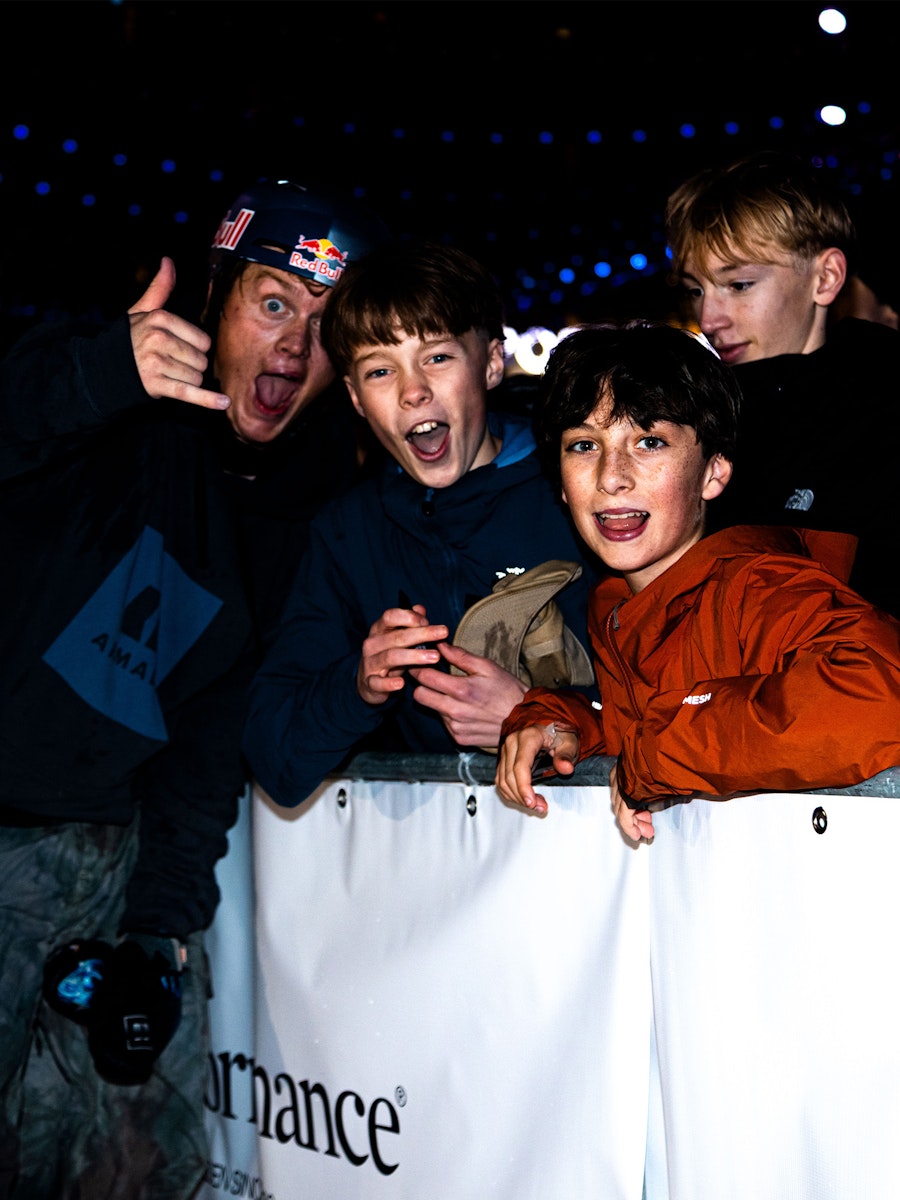 Peak Performance Vancouver rail jam skiing