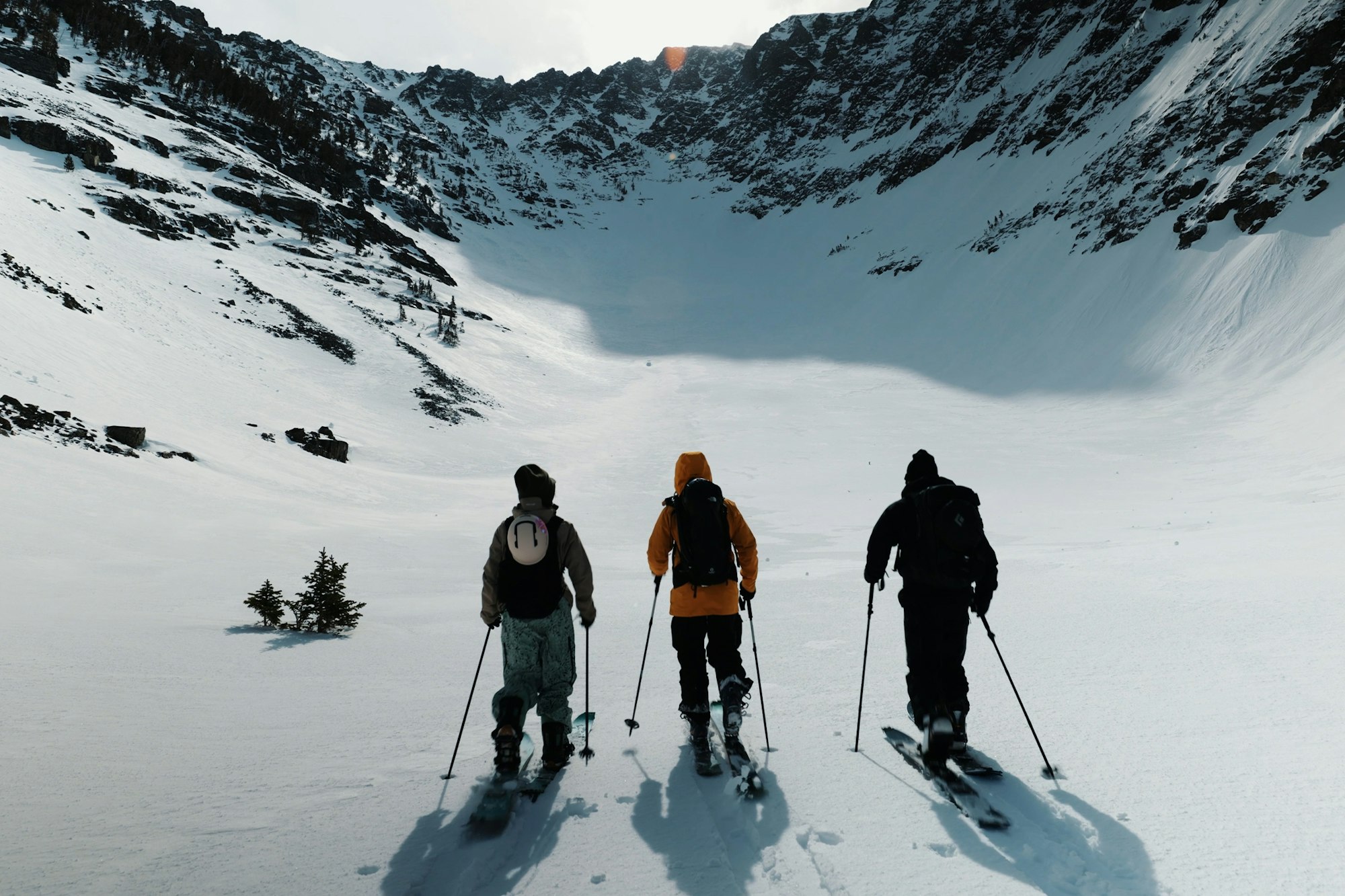 Griffin Post skiing Montana