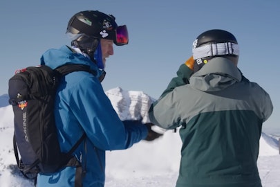 Veronica Paulsen Tackles Jackson Hole's Central Couloir