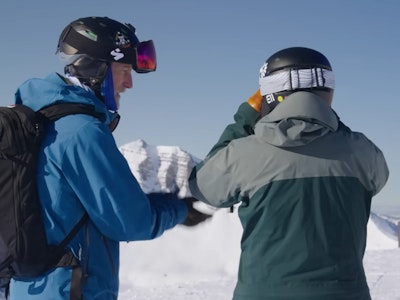 Veronica Paulsen Tackles Jackson Hole's Central Couloir