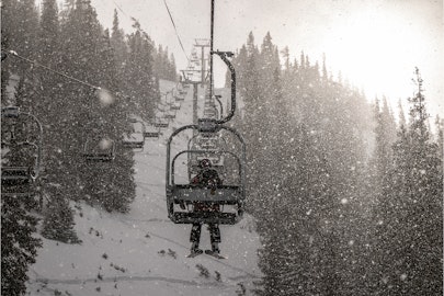 The Best Double Chair in America is Open for Skiing