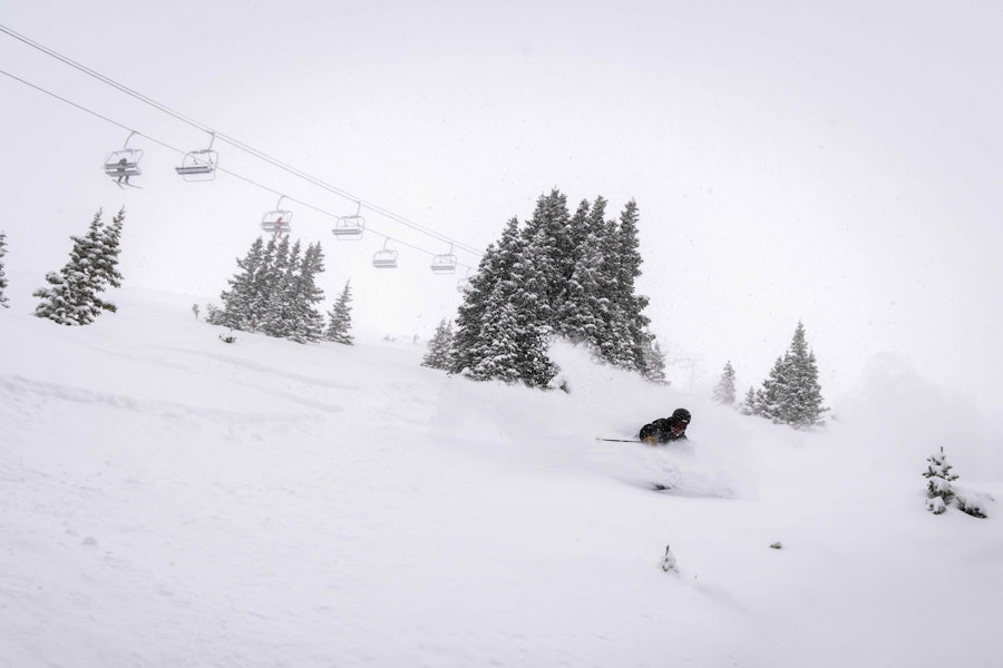 Pallavicini chairlift at Arapahoe Basin Ski Area, Colorado