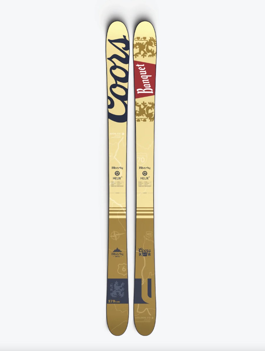 Coors x Liberty Skis