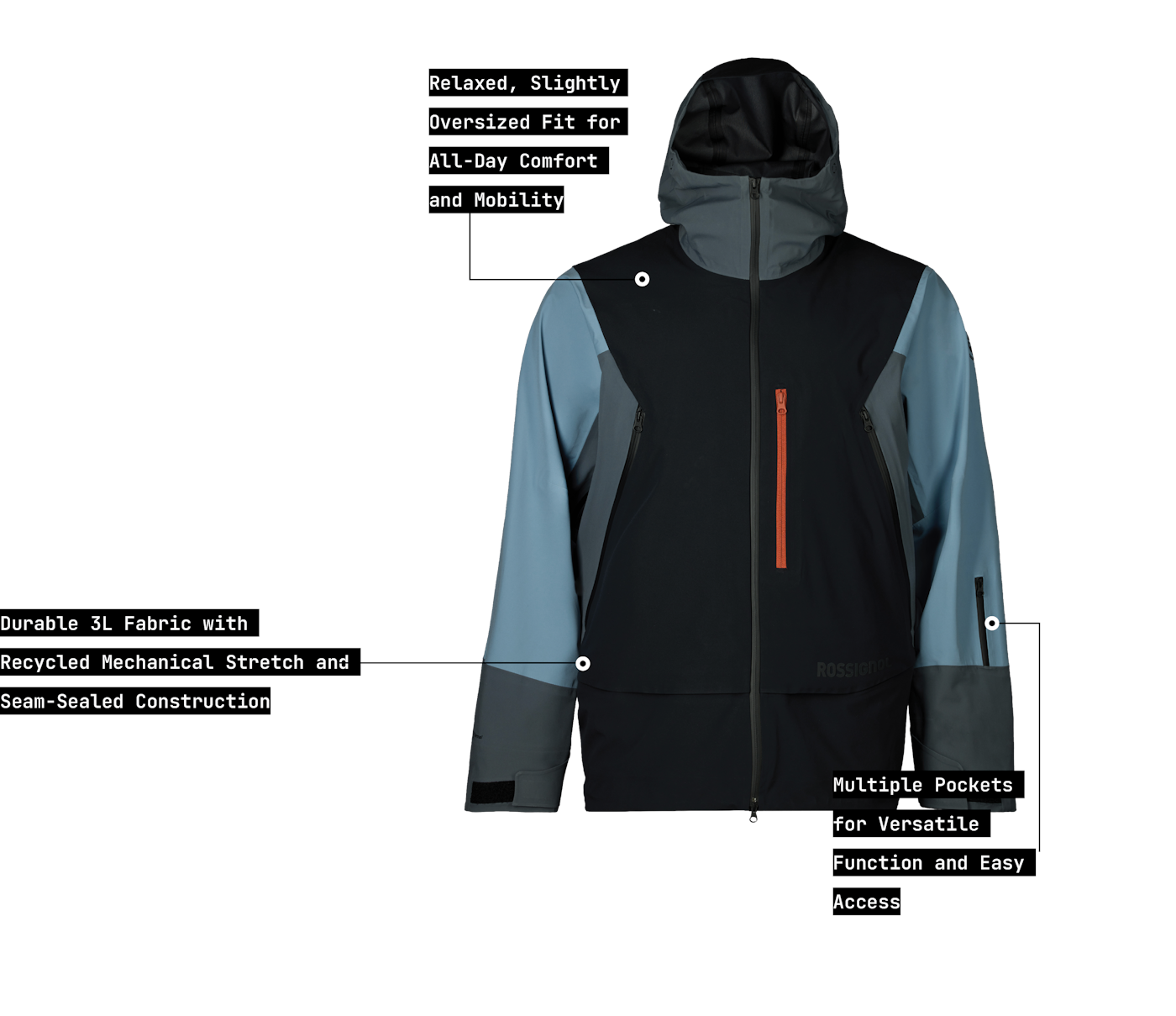 Rossignol Proclivity 3L Shell Jacket