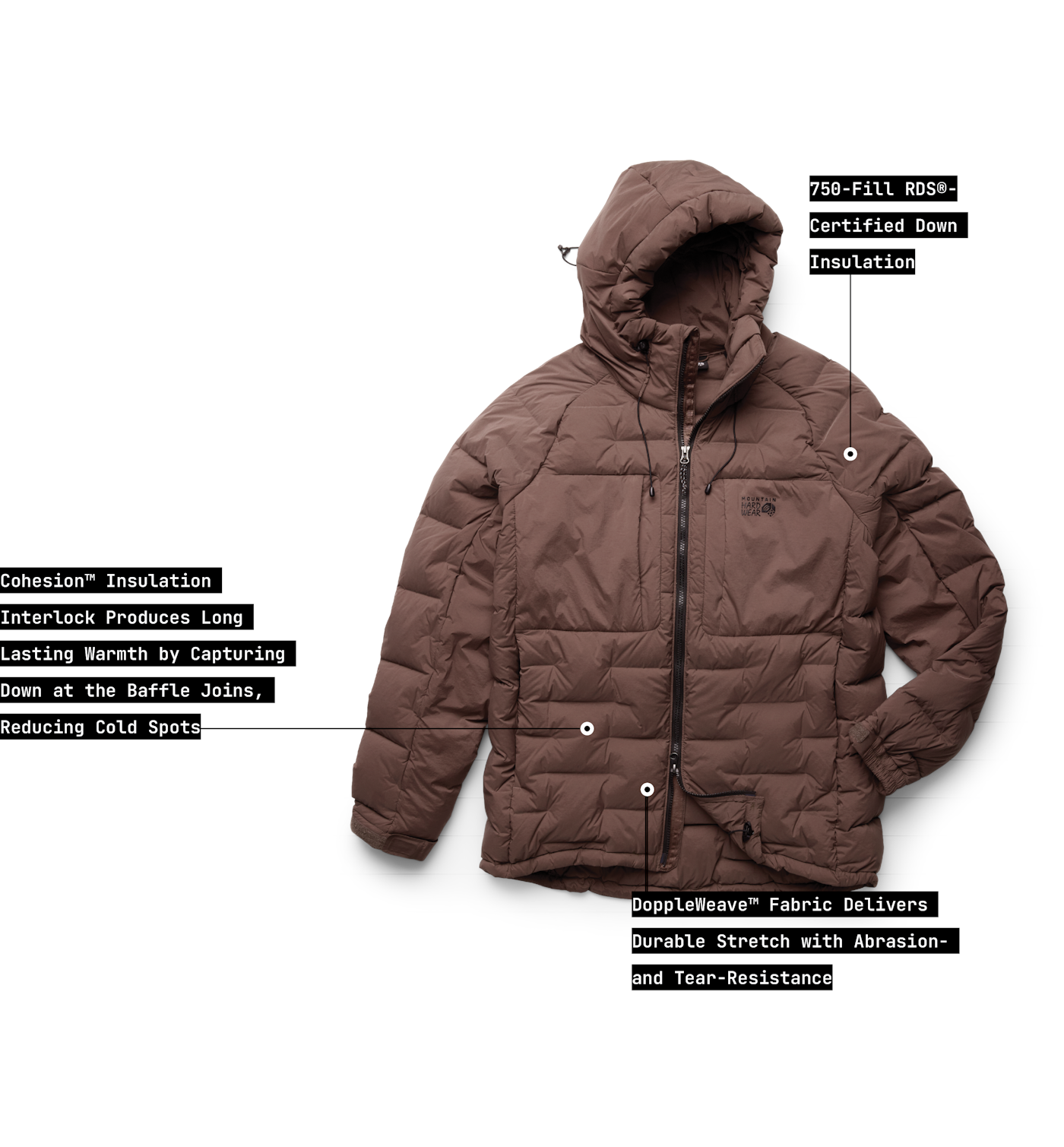 Mountain Hardwear StretchDown™ Hooded Jacket