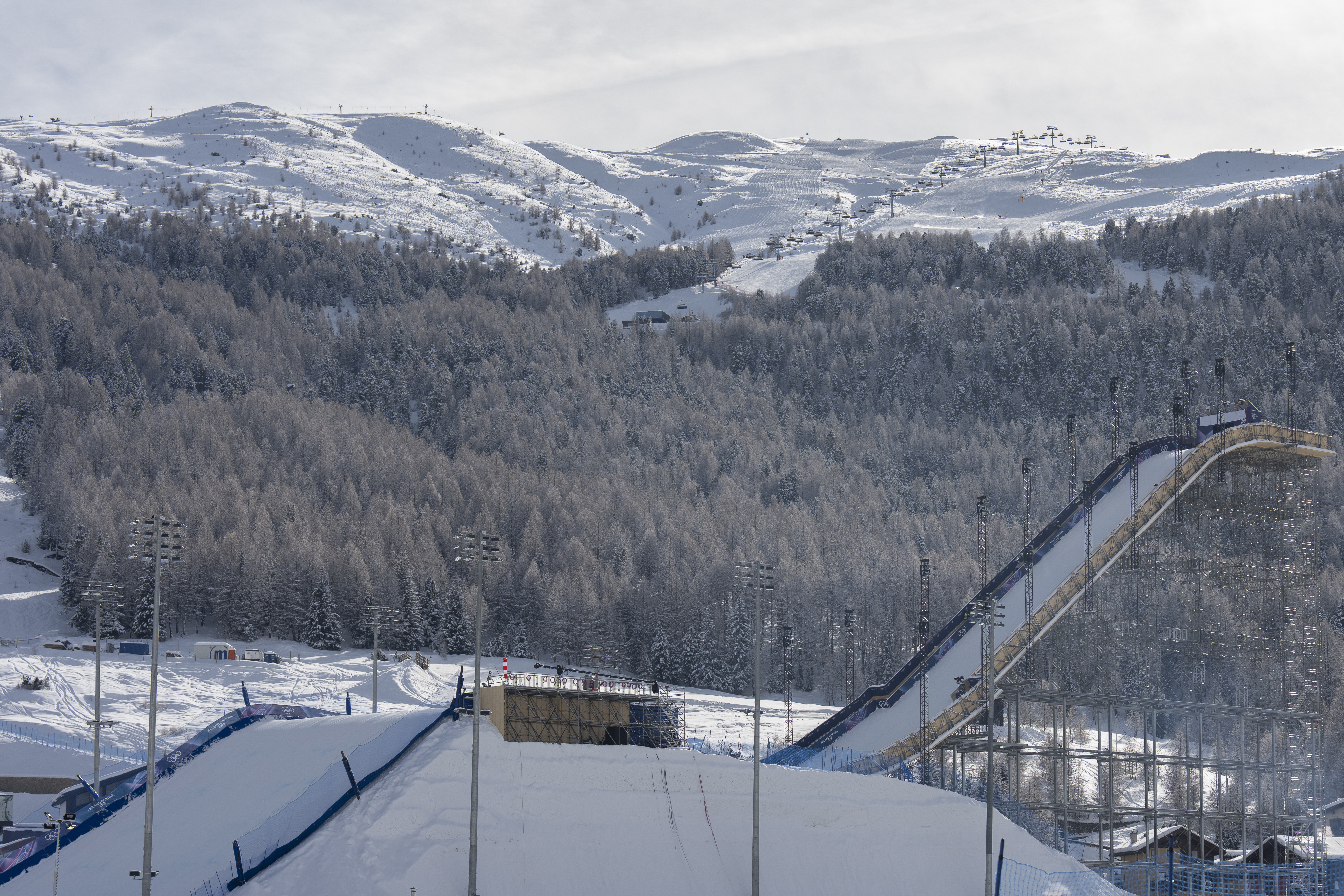 Megan Oldham Wins Women's Olympic Big Air Despite Weather Holds