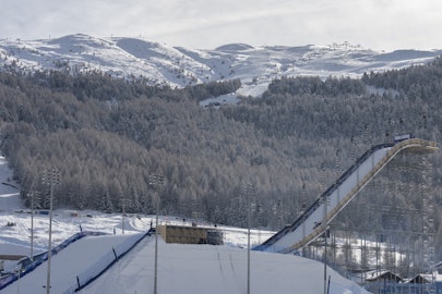 Megan Oldham Wins Women's Olympic Big Air Despite Weather Holds