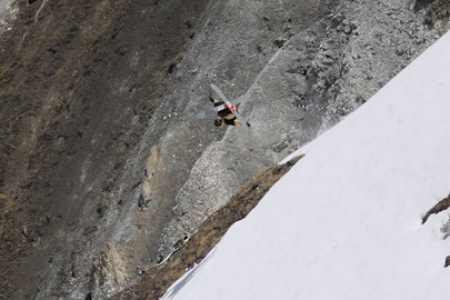 No Snow, No Problem - Candide Thovex Skis Les Tufs