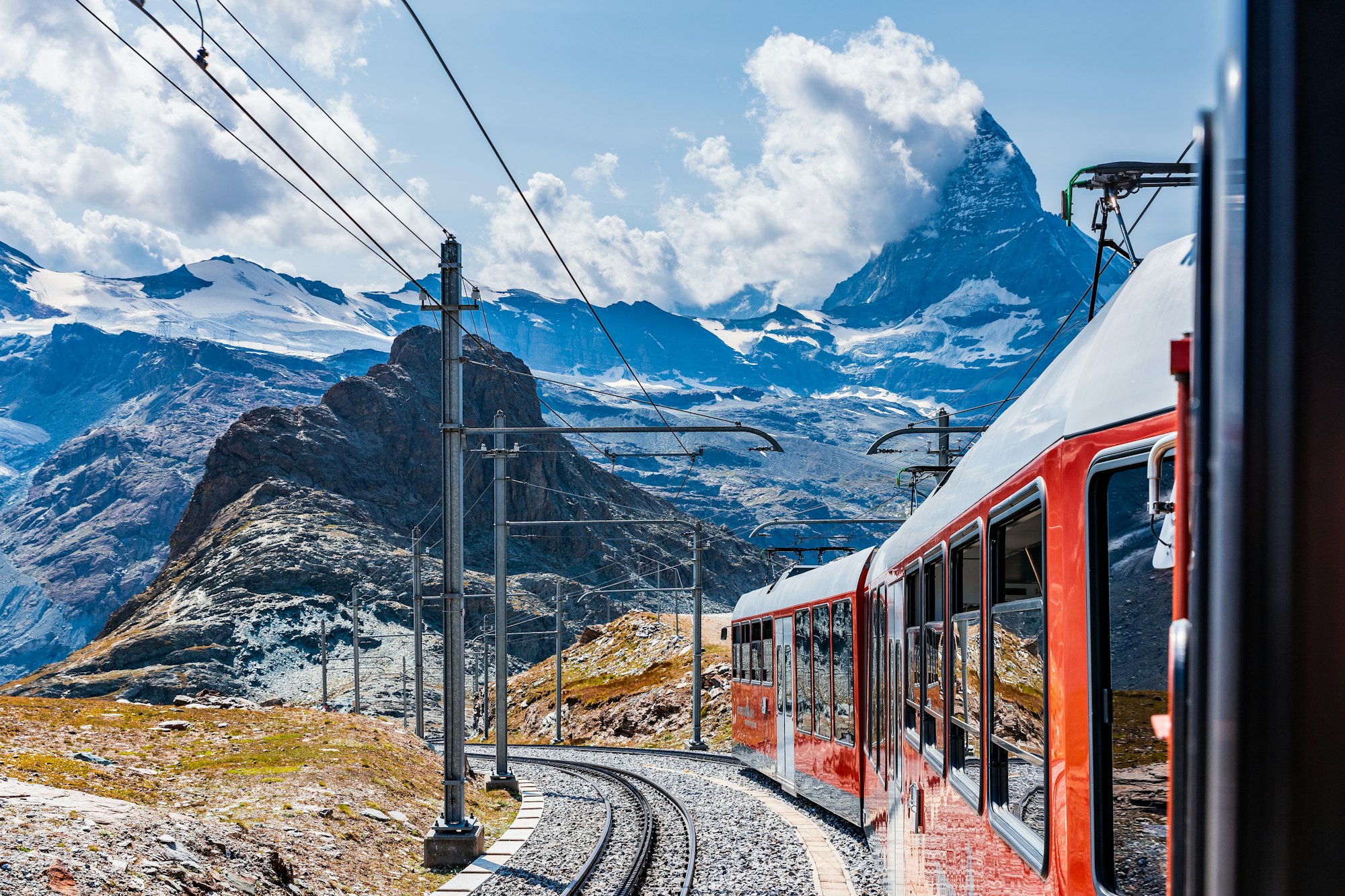 Train to Zermatt, Switzerland
