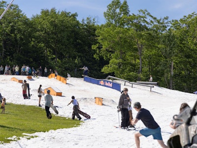 Jay Peak Saves 200,000 Cubic Feet of Snow for Summer Skiing