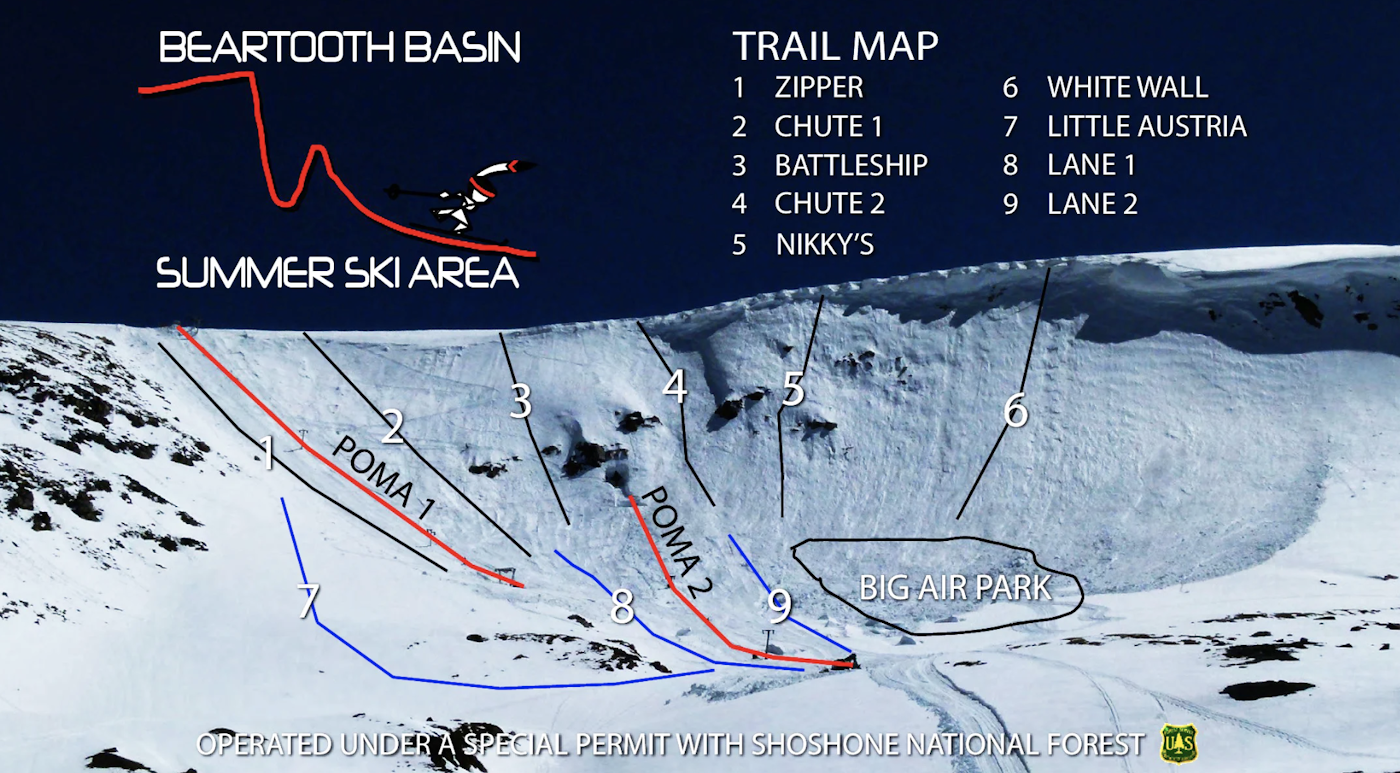 Beartooth Basin Summer Skiing