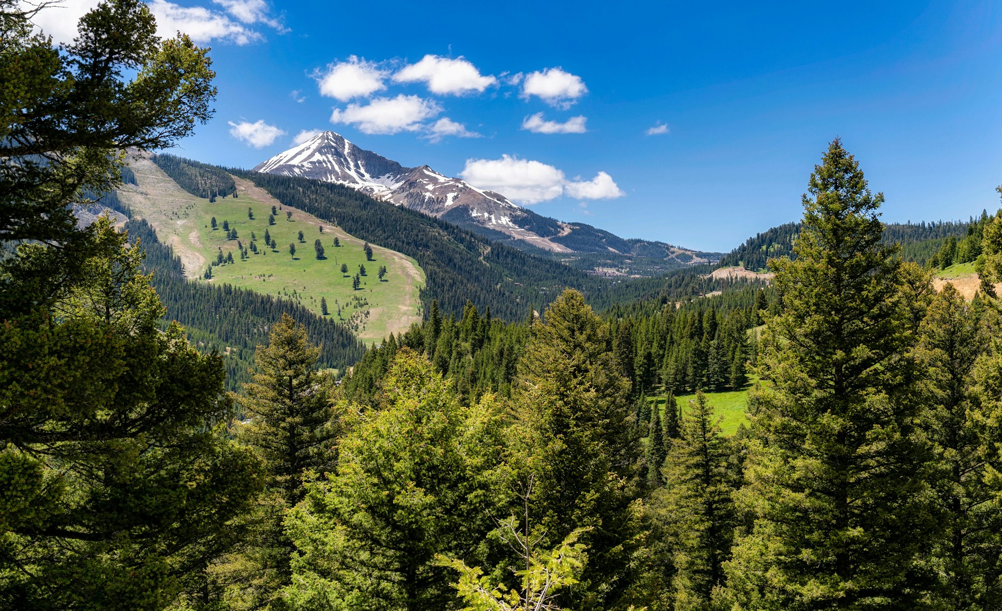 Big Sky, Montana in the summer.