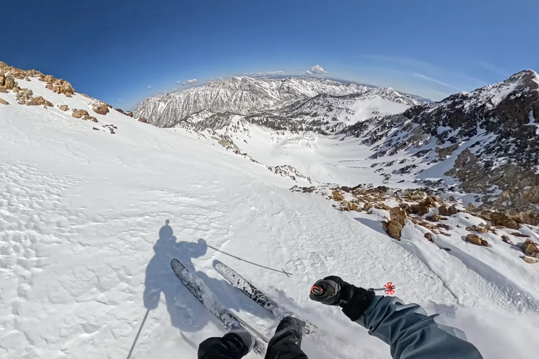 Giray Dadali Scores May Pow Turns in Utah's Wasatch Mountains