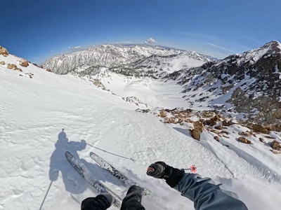 Giray Dadali Scores May Pow Turns in Utah's Wasatch Mountains