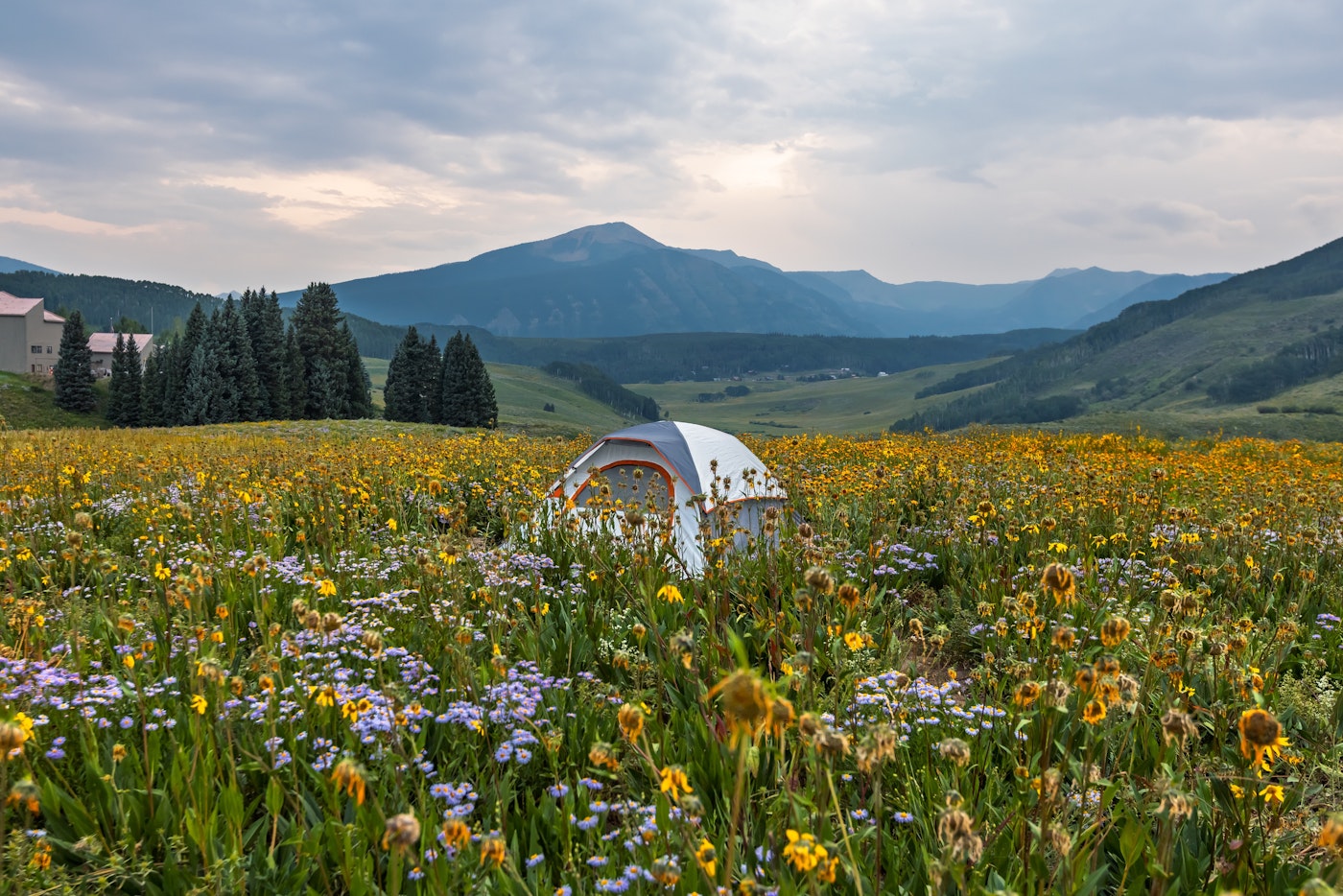 Camping in Crested Butte