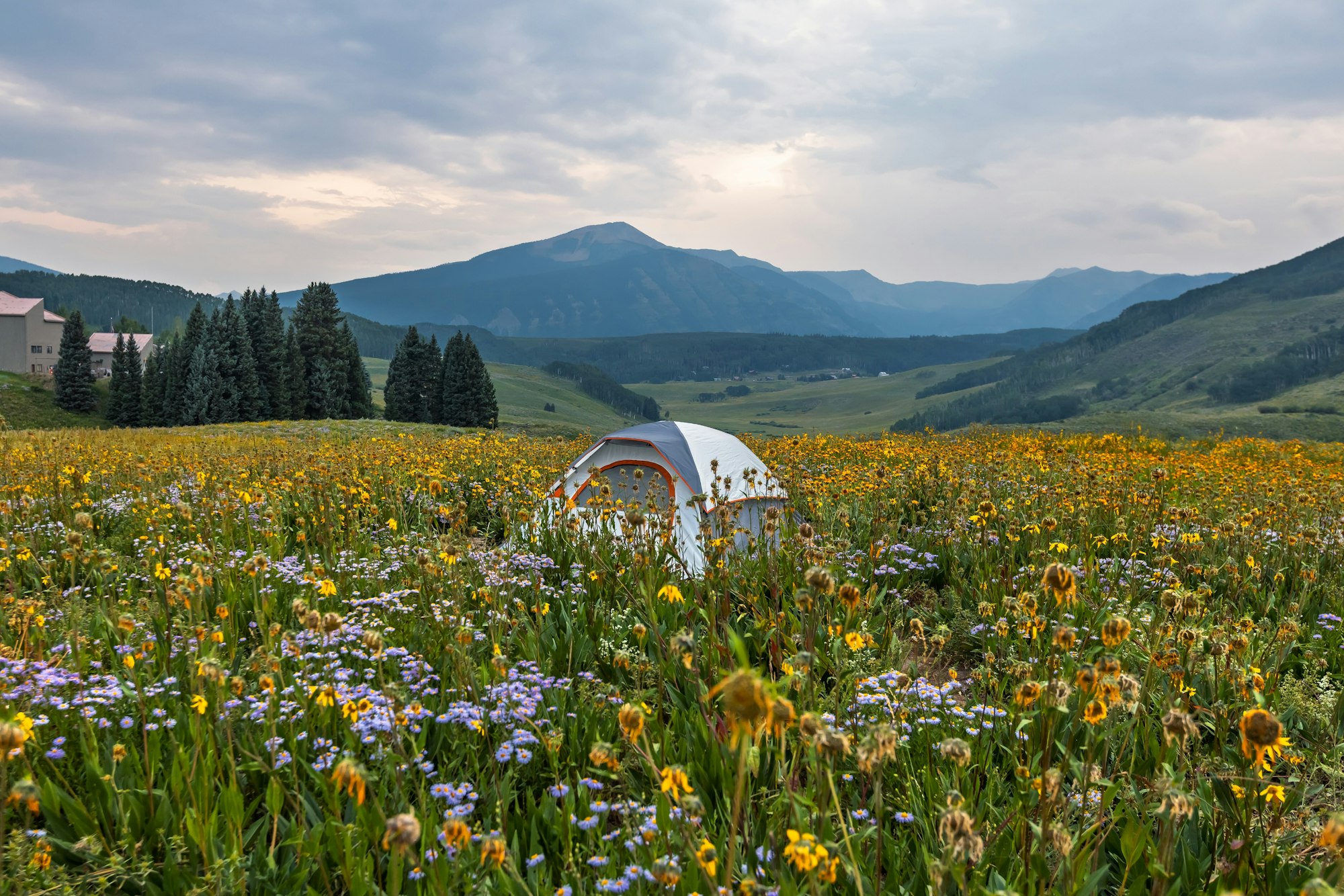 Camping in Crested Butte