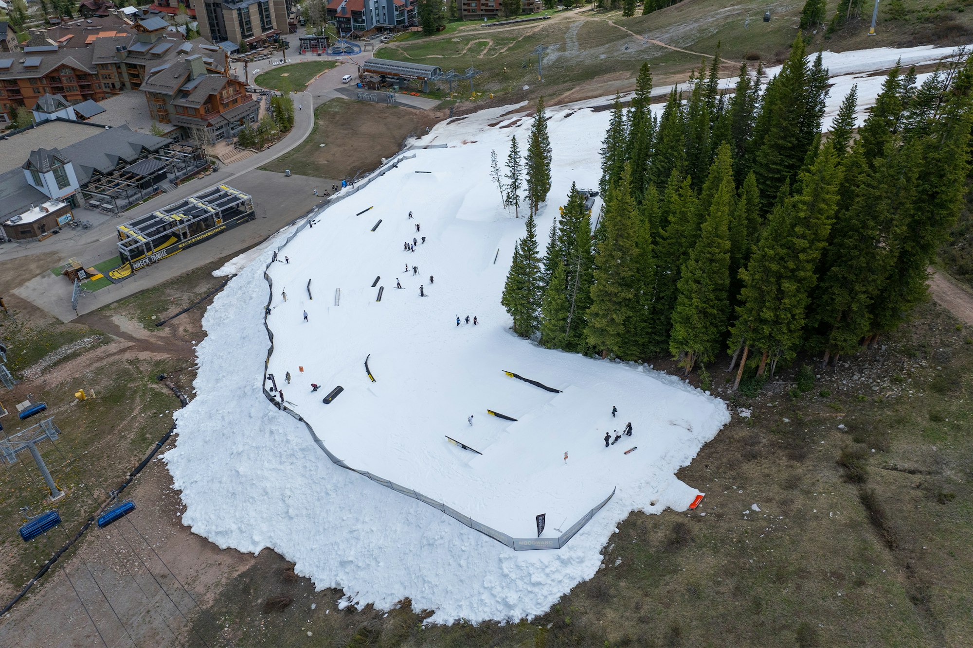 Woodward Copper summer skiing