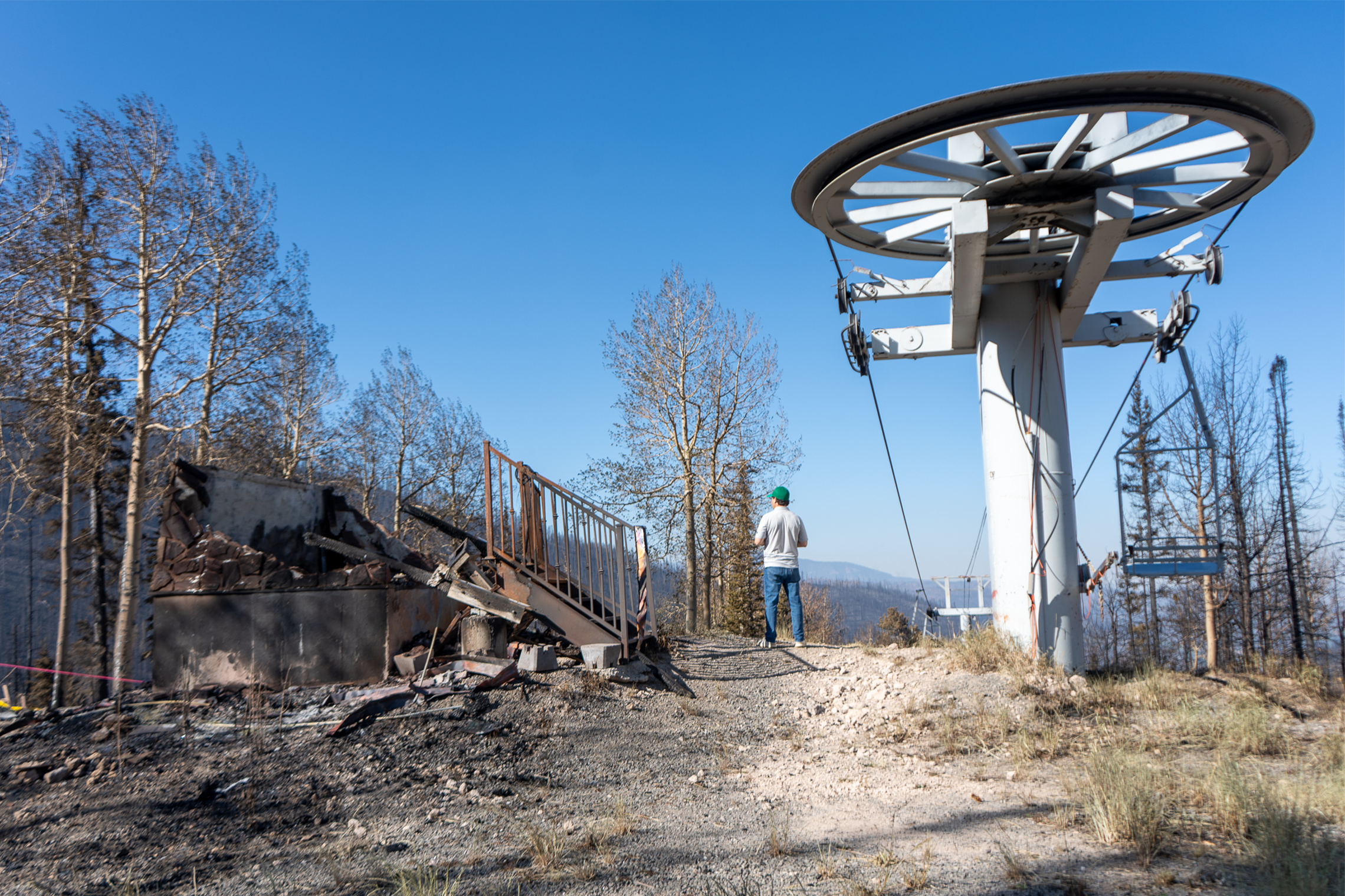 Eagle Point Ski Resort Devestated by Utah's Cottonwood Fire
