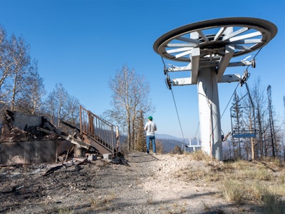 Eagle Point Ski Resort Devestated by Utah's Cottonwood Fire
