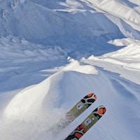 AdriĂ Millan is Already Skiing Big Lines in Argentina