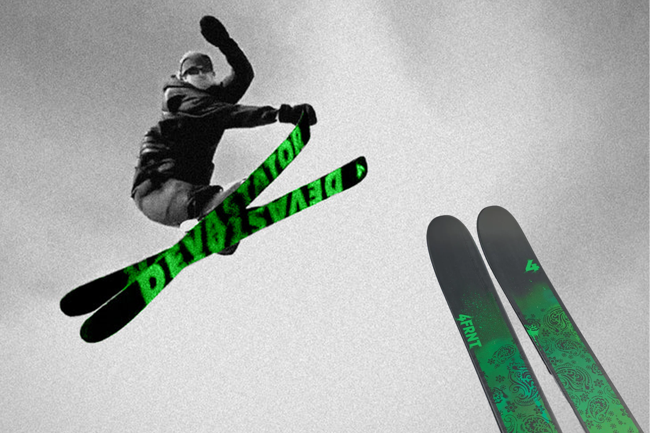 Inside Siver Voll's new 4FRNT Devestator Pro Model Ski