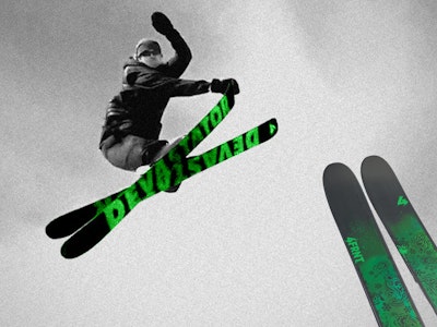 Inside Siver Voll's new 4FRNT Devestator Pro Model Ski